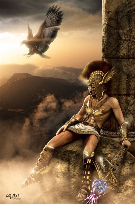 hermes golden sword|Hermes greek god background.